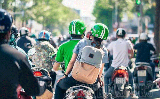 Grab đang ngày càng phổ biến tại Việt Nam